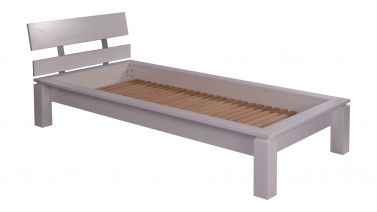 ECO-KR7 (90x200cm, beech, stained white, lacquered)